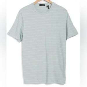 Theory Men’s Cotton Clean T-Shirt Striped XL